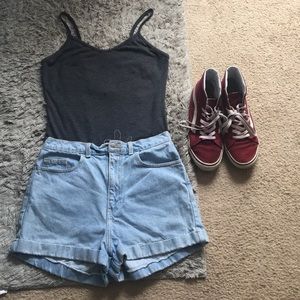 American Apparel High Waisted Shorts